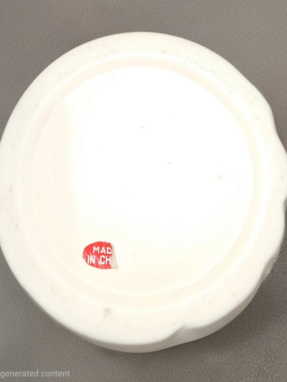 vintage ceramic bisque trinket Box 